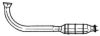 AKS DASIS SG65103 Exhaust Pipe